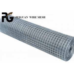 25.4x25.4mm Galvanized Welded Wire Panels , Transportation Steel Wire Mesh Panels