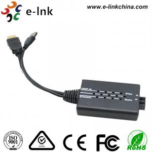China OM3 HDMI Over Fiber Optic Extender , Multimode Fiber Hdmi To Optical Cable Converter Box supplier