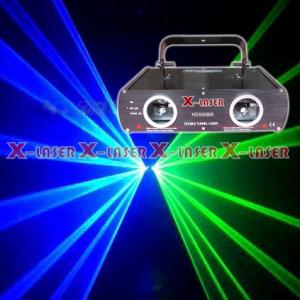 China Blue Laser Projector HD400BG double head blue+green laser stage lighting supplier