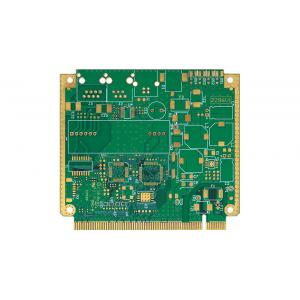 China Security Surveillance Device Multilayer PCB Board OSP V0 60 * 37 Mm 10-layer PCB with Blind Via and Gold Fingers supplier