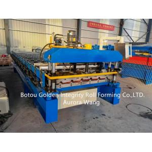 12 m/min Roof Panel Roll Forming Machine Trapezoid IBR Rolling Machine
