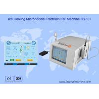 China Microneedling Cold Hot Hammer ABS Radiofrequency Facial Machine For Wrinkle Removal on sale