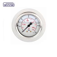 China China custom OEM stainless steel hydraulic oil safe gauge pressure gauge,oil pressure gauge, air differential pressure gauge on sale