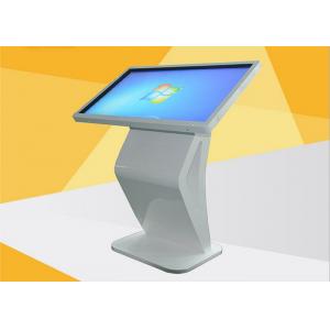 Horizontal Windows OS Touch Screen LCD Kiosk With PC Build In LCD Display Information Kiosk