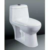 Siphon WC One-Piece Toilet Sanitary Ware Floor Mounted , S-trap 300mm