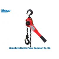 China 0.75T Transmission Line Stringing Tools Manual Lever Chain Hoist Hand Pull When Fully Loaded 140N on sale
