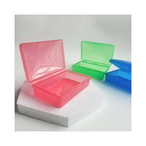 China Convenient Rectangular Soap Holder Made of Recycled Plastic for Bathing Necessities supplier