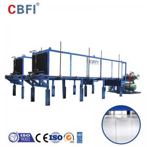 China 25 Tons Industrial Automatic Ice Block Machine Direct Cooling Automatic Ice Packing And Storage supplier