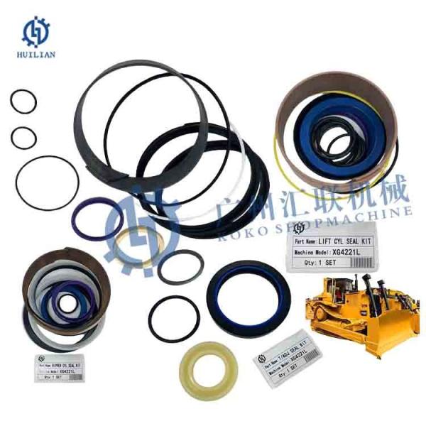 XGMA XG4221L Seal Kit Tilt Cylinder Bulldozer Ripper Tilt Cylinder Seal Kit XG4221L Crawler Dozer ADJ Seal Kit (Сборник наклонных цилиндров бульдозеров и разрывателей наклонных цилиндров)