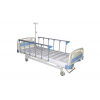 China Double Crank Medical Hospital Furniture Nursing Bed With Control Wheels (ALS-M203) on sale