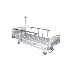 Double Crank Medical Hospital Furniture Nursing Bed With Control Wheels (ALS-M203)