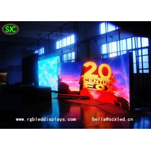 China Full Color P4.81mm RGB LED Display With Die Casting Curved Rental Cabinet wholesale
