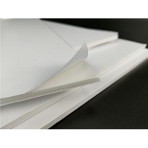 China White Color Acid Free PS Self Adhesive Foam Board 30*20cm Adhesive Backed Foam Board supplier