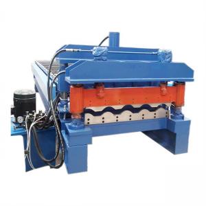 China High Speed Glazed Tile Roll Forming Machine Fully Automatic For Household supplier