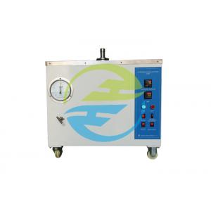 IEC 60811 Cable Testing Equipment Oxygen Bomb / Air Bomb Aging Tester 200℃ 4MP