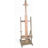 Natural Portable Watercolor Easel , Free Standing Painting Easel For Poster