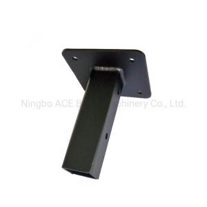 OEM Black Powder Coated Metal Stamping Bracket for Metal Processing Machinery Parts