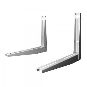 China 0.4-3mm Thickness Steel L Shape Bracket for Air Conditioner Shelf Support Made of Metal supplier