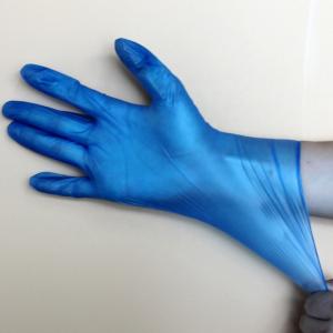 Ambidextrous Durable Disposable Vinyl Gloves For Hospitals Clinics Pvc Material