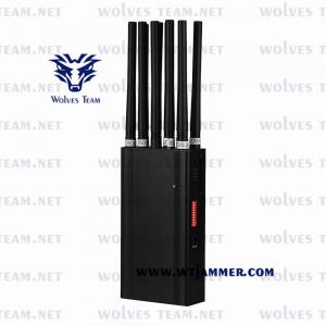 China Handheld 16 bands  Mobile Phone GSM 5G Signal Jammer GPS L1/L2/L5 Lojack WiFi UHF VHF Wireless Signal Jammer supplier
