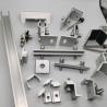China Apartment Aluminium Solar Panel Rail Clamps With Spring Nut And Grounding Clip wholesale