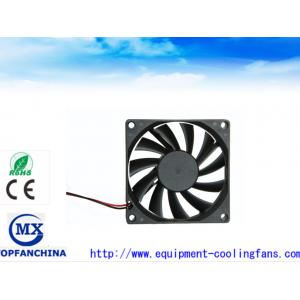 China 80mm DC 5V 12V 24V 10mm Thick CPU Cooling Fan Industrial 80 x 80 x 10mm supplier