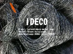 China Stainless Steel 316 Barbed Wire, Coastal Barbed Wire Fences, Marine Grade Stainless Steel Barbwire Fencing wholesale