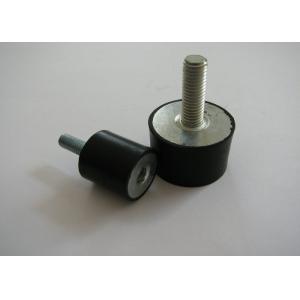 Galvanized Metal + Rubber Shock Mounts For Machinery / Rubber Vibration Dampers
