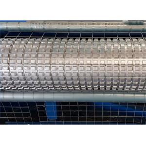 China Electric Galvanized Wire Roll Mesh Welding Machine PLC Control For Construction supplier