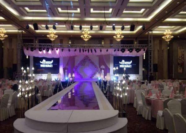 SMD3528 LED Video Screen Rental , Events LED Panel Stage Background P6 1200Hz