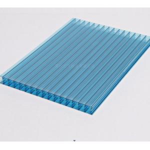 China 6mm 8mm 10mm Polycarbonate Hollow Sheet UV Extruded Clear Multiwall Greenhouse Roof Sheet supplier
