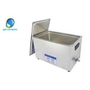 China Large Heated Ultrasonic Bath Cleaner 30L , Ultrasonic Metal Cleaning wholesale