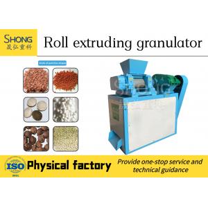 Inorganic Compound Fertilizer Double Roller Granulator , Extrusion Pellet Machine