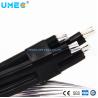 China Rango de aplicaciones Cables aislados aéreos Cables ABC Cables cuádruples Cables de servicio wholesale