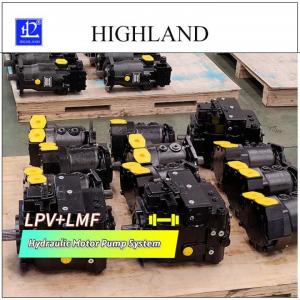 China LPV200 Hydraulic Motor Pump System For Rice Harvester Cast Iron Housing supplier