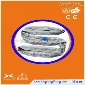 China Pipe Webbing Crane Lifting Straps , Certified Lifting Chains 4 Ton Reliable supplier