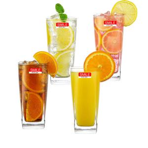 Beer Cocktail Square Plastic Tumbler Glasses 8oz 12oz Food Grade