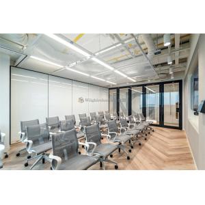 Anodized Aluminum And Glass Temporary Office Partition Walls OEM ODM