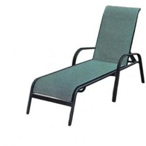 -2023 modern mesh fabric Sun Loungers chaise longue outdoor aluminum sun loungers for pool side--6061