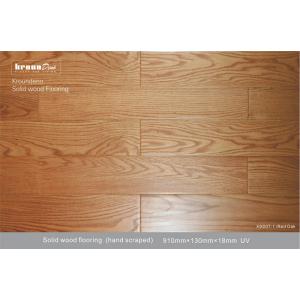 China Highly resistant Customed Antique Wood Flooring for Market / Office supplier