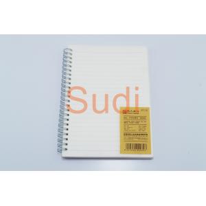 China Double Binding Filament PP Cover A5 Loose Leaf Spiral Notebook supplier