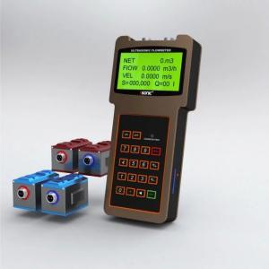 Handheld Ultrasonic Flow Meter 4-20mA Output Or 0-20mA Output