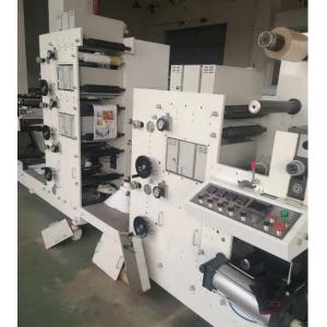 Sticker Label Flexo Printing Machine 1300mm With Ce Certificate 5colors Roll Paper