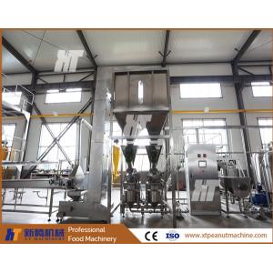 ISO Peanut Butter Production Line 304 Stainless Steel Groundnut Grinder Iso