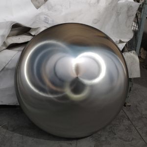 China RA 0.3μm Precision Polished Dished Head with 1100mm Diameter in S30408 Stainless Steel wholesale