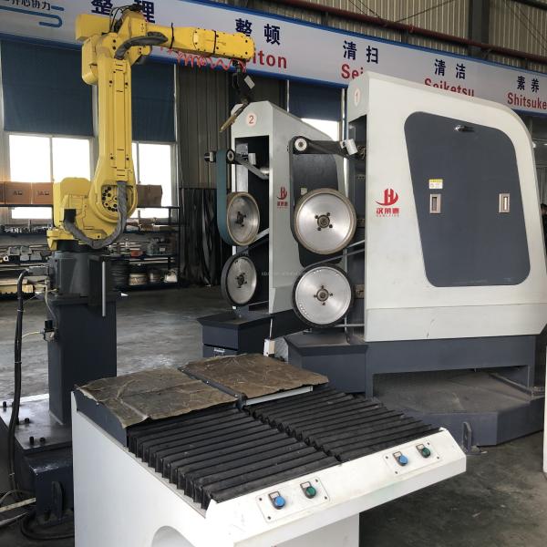 China Fresadora de pulido del brazo del robot de AXIS de la máquina pulidora 6 del robot supplier