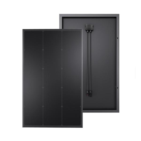 China Longi HPBC Factory Hot Selling High Efficiency Full Black Solar Panels Monocrystalline Solar Panel All Black Best Quality Panels for Balcony Roof Outdoor Yacht Tile wholesale