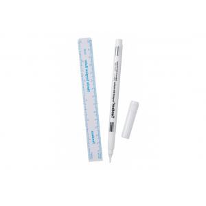 China Sterile Surgical Tattoo waterproof Skin Marker Pen With White Ink 12g supplier