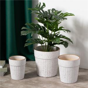 China Cheap Custom Garden Decor Maceta Indoor Outdoor Succulent Pot White Planter Ceramic Flower Pots & Planter supplier