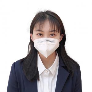 China Waterproof N95 Foldable Ffp2 Mask Five Layer Material Anti Bacterial supplier